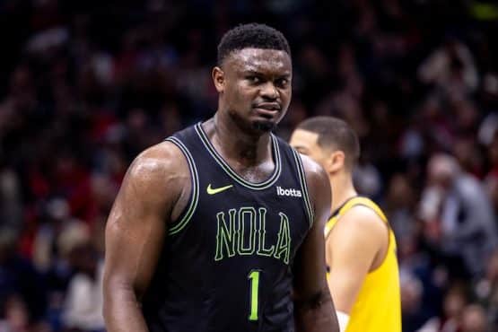 New Orleans Pelicans forward Zion Williamson (1)