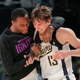 Team Detlef forward Matas Buzelis (13) of the G League