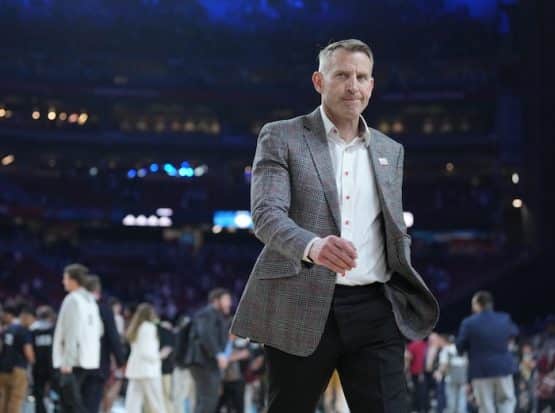 Alabama Crimson Tide head coach Nate Oats