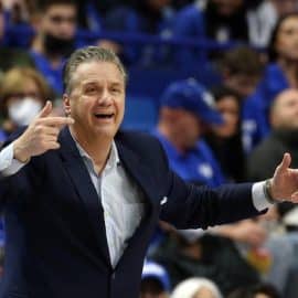 John Calipari coaches