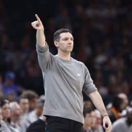 Oklahoma City Thunder head coach Mark Daigneault