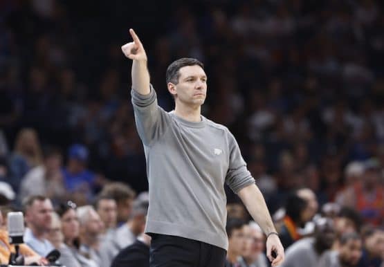 Oklahoma City Thunder head coach Mark Daigneault