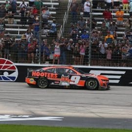 chase elliott does polish victory lap (1)