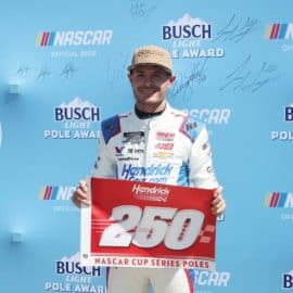 kyle larson wins hendrick 250 pole (1)