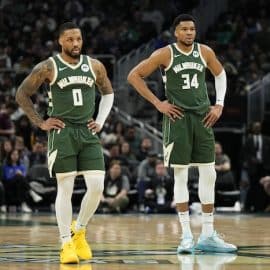 Milwaukee Bucks forward Giannis Antetokounmpo (34)