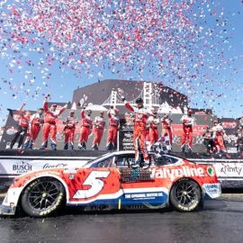 larson celebrates win at sonoma (1)