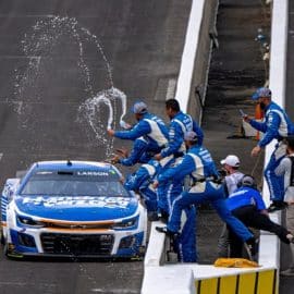 larson celebrates indy win (1)
