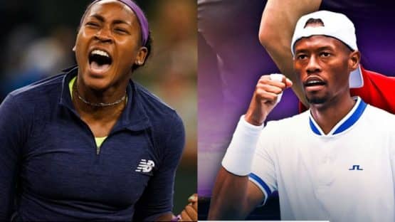 Coco Gauff and Chris Eubanks