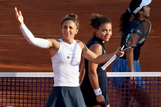 Jasmine Paolini and Sara Errani