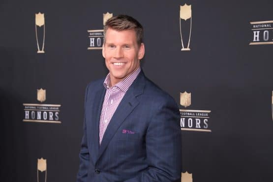 Scott Hanson on the red carpet.