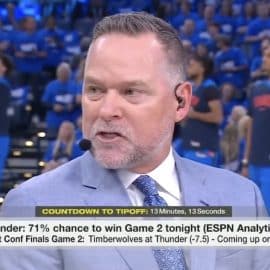 Michael Malone sits down and speaks on ESPN.