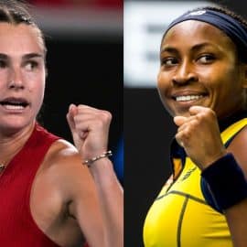 Aryna Sabalenka and Coco Gauff