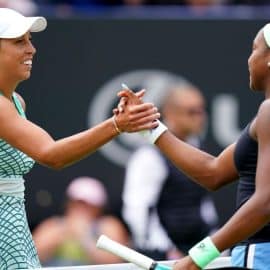 Madison Keys and Coco Gauff