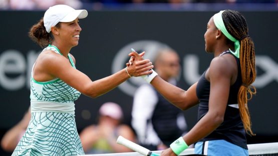 Madison Keys and Coco Gauff
