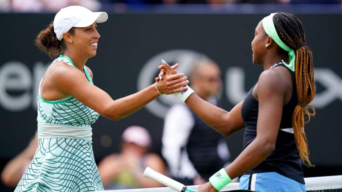 Madison Keys and Coco Gauff