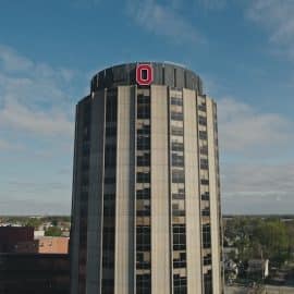A building at Ohio State.