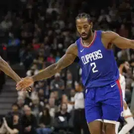 Los Angeles Clippers James Harden and Kawhi Leonard